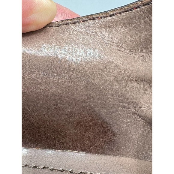 Donald J Pliner Mens Oxford Wingtip EVEB Black shoes size 7.5 M - Picture 11 of 12